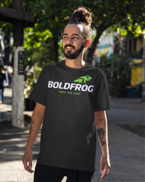 Home boldfrog signature logo t shirt